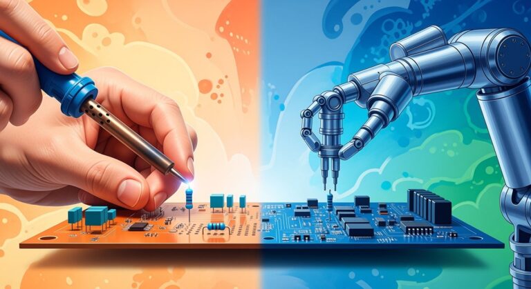 Manual vs Automated Through-Hole Assembly