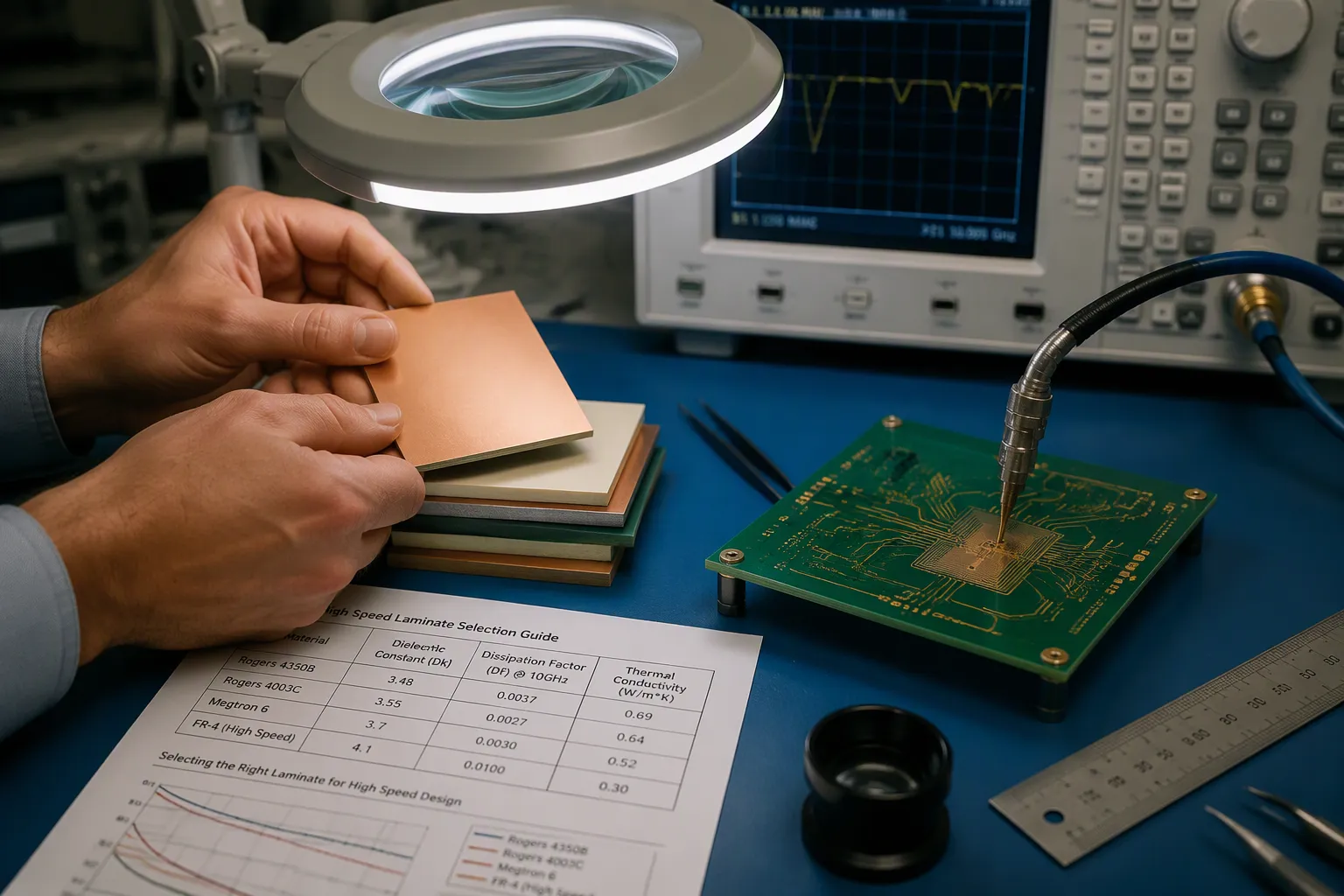 Material Selection for High-Speed PCB Design