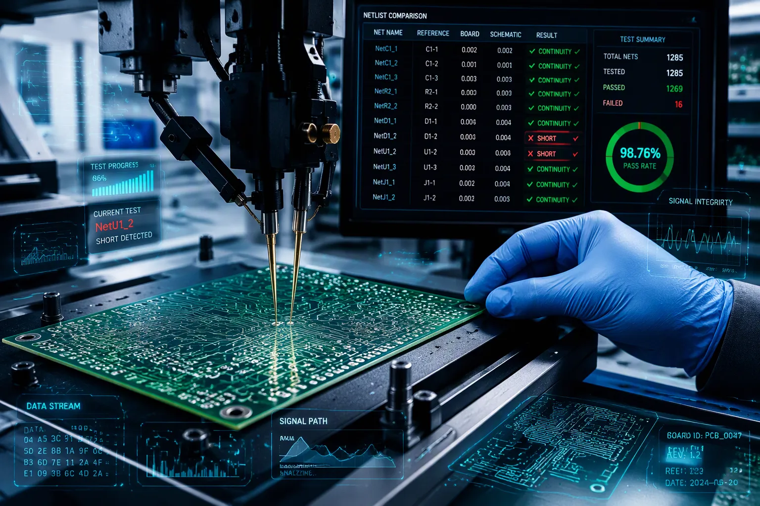 Defects Electrical Testing Detects