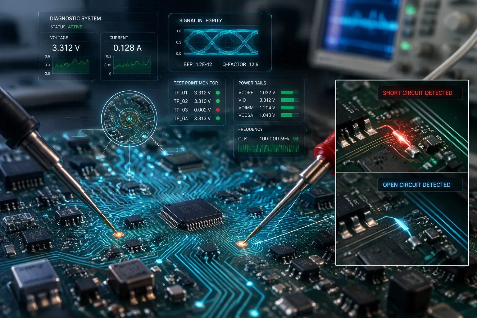 What PCB Electrical Testing Detects Shorts Opens and Other Defects